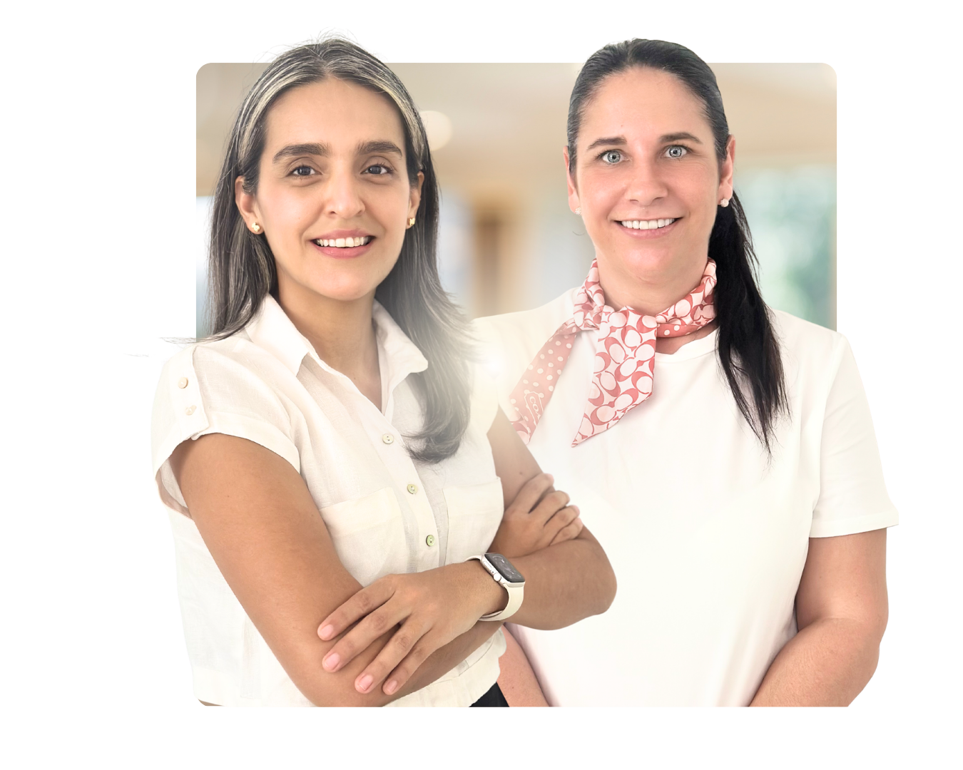 María Elena y Juliana
